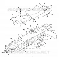 CHASSIS AND SITZ  INDY LITE AND STAR LITE (4919311931001A)