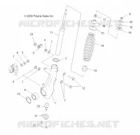 FRONT SUSPENSION STREBE
