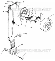 MAGNETO ASSEMBLY 440 XCR SP 0941660 (4927082708040A)