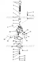 VERGASER LITE GT 0953133 and  EUROPEAN LITE GT E953133 (4928922892C007)