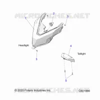 ELEKTRIC, HEADLIGHT AND TAILLIGHT