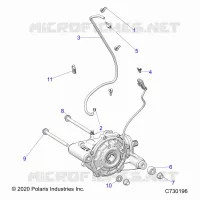 ANTRIEB, FRONT GEARCASE MOUNTING