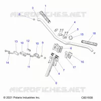 UPPER LENKEN & HANDLEBAR ASM.