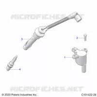 ELEKTRIC, IGNITION COIL, WIRE AND SPARK PLUG