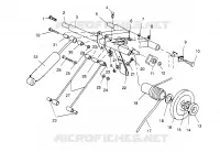 HINTER Drehmomentarm 440 0962760 (4931743174B012)