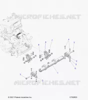 MOTOR, MOUNTING &amp; LONG BLOCK