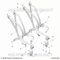 SITZ BELT MOUNTING 6 POINT
