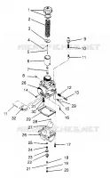 VERGASER XLT RMK 0960956, XLT SKS 0960556 AND EUROPEAN XLT SKS E960556 (4931813181D004)