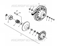 angetriebene Kupplungs ASSEMBLY Sport 400L W958540 (4930133013B012)