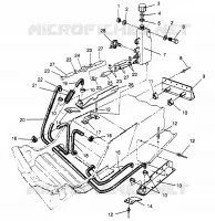 KÜHLSYSTEM 500 EFI SKS 0962574, 500 EFI RMK 0962974, and EUROPEAN 500 E (4931983198B007)