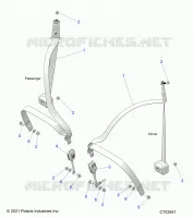 SITZ BELT MOUNTING, FRONT