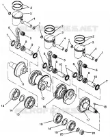 KOLBEN   KURBELWELLE STORM 0965782, STORM SKS 0965582,  EURO STORM E965782 (4931593159D004)