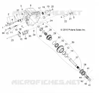 ANTRIEB, MAIN GETRIEBEGEHÄUSE INTERNAL COMPONENTS 2