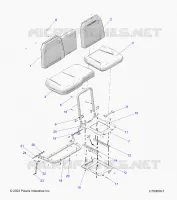 SITZ ASM. AND SLIDER