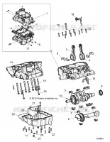ENGINE, CRANKCASE AND KURBELWELLE