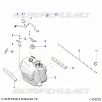 KRAFTSTOFFSYSTEM, FUEL TANK ASM.