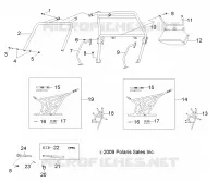 CHASSIS, CAB RAHMEN AND SIDE NETS