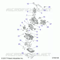 ENGINE, CRANKCASE AND KURBELWELLE