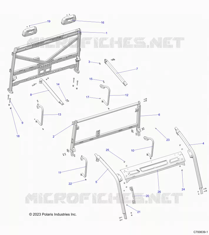 CHASSIS, CAB RAHMEN