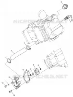 WASSERPUMPE Magnum 4X4 W97AC42A, Swedish Magnum 4X4 S97AC42E and Norwegian M (4940834083D002)