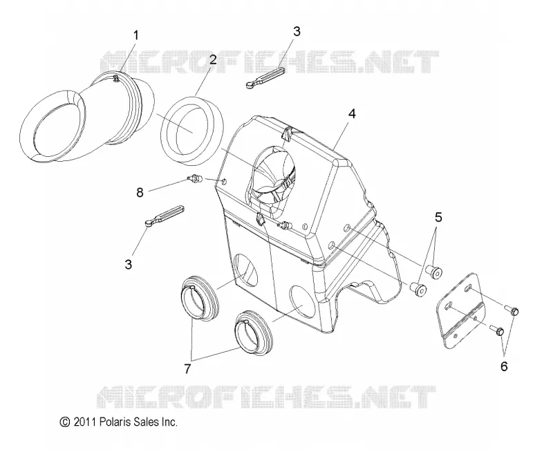 MOTOR, LUFTEINLASS SYSTEM