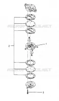 BENZINPUMPE 500 CARB 0962764, 500 CARB SKS 0962564,  500 CARB SKS E962564 (EU (4931873187D003)