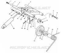 HINTER Drehmomentarm RXL TOURING 0940869 (4925062506028A)