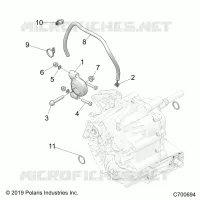 DRIVE TRAIN, MAIN GEARCASE MOUNTING