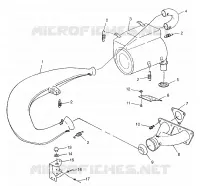 ABGASSYSTEM 700 RMK 0970966, 700 SKS 0970566 and EUROPEAN 700 SKS E97056 (4938573857C004)
