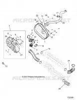 DRIVE TRAIN, CLUTCH COVER AND DUCTING