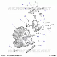 ENGINE, LUFTEINLASS MANIFOLD