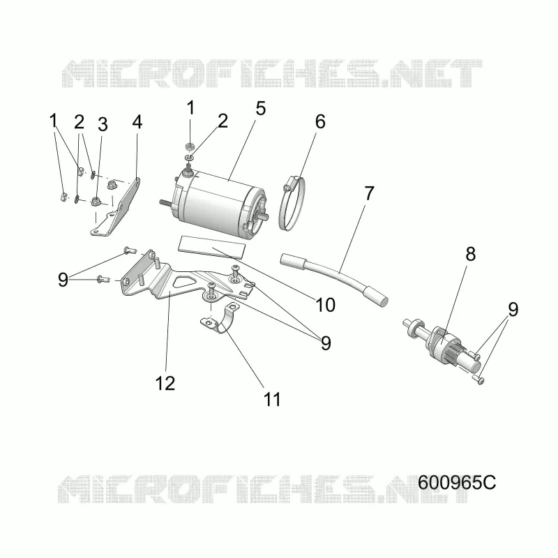 ANLASSER MOTOR