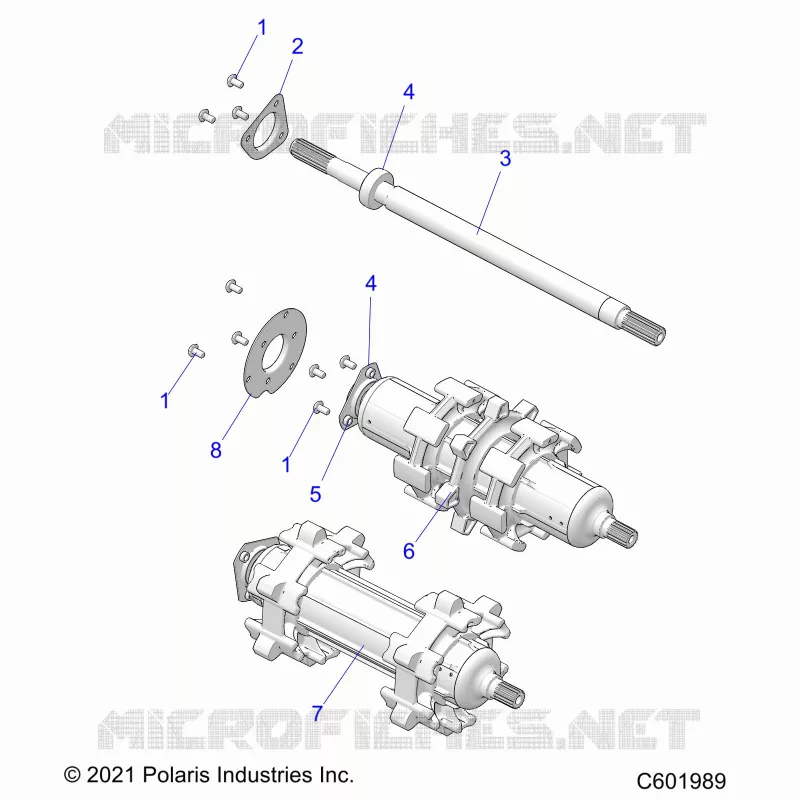 DRIVE TRAIN, JACKSHAFT AND ANTRIEBSWELLE