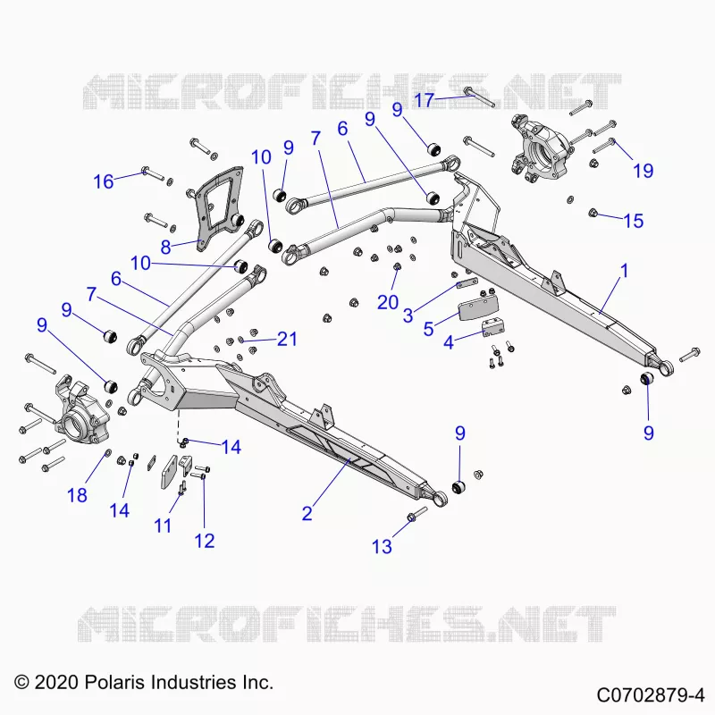 HINTERRADAUFHÃ„NGUNG CONTROL ARMS