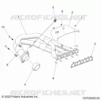 ENGINE, ABGASSYSTEM, HEADPIPE