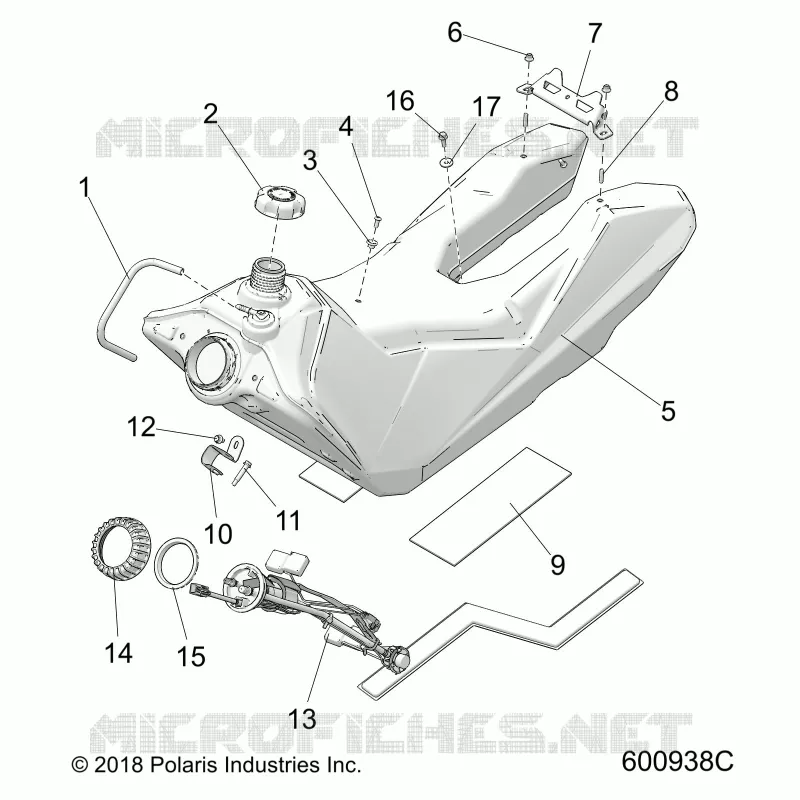 KRAFTSTOFFSYSTEM, FUEL TANK ASM.