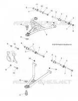 FRONT SUSPENSION CONTROL ARMS