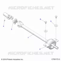 ANTRIEB, MID PROP SHAFT