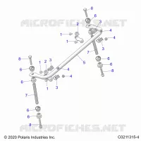 SUSPENSION, STABILISATORSTANGE