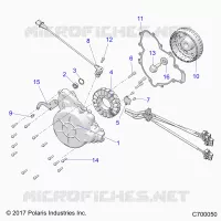 ENGINE, STATOR AND FLYRAD