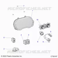 ELEKTRIC, DASH INSTRUMENTS