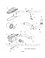 MOTOR, LUFTEINLASS SYSTEM