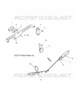 Kennzeichenleuchte LIGHT, TURN SIGNAL AND HORN