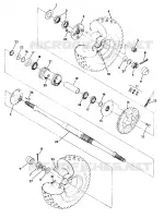 HECKANTRIEB ASSEMBLY 350 4X4