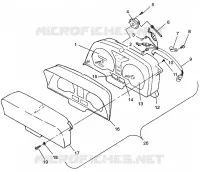 INSTRUMENTE 600 XCR 0975677, 600 XCR SE H975677 and EUROPEAN 600 XCR SE E97 (4937963796A014)