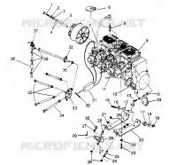 MOTORAUFHÄNGUNG XLT TOURING 0952857 and  EUROPEAN XLT TOURING E952857 (4929172917C004)