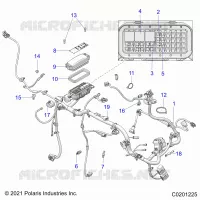 ELEKTRIC, WIRE HARNESS AND FUSES