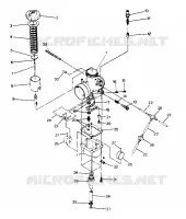 VERGASER   650 DEALERS MUST VERIFY JETTING    VERGASER NUMBER (4916801680031A)