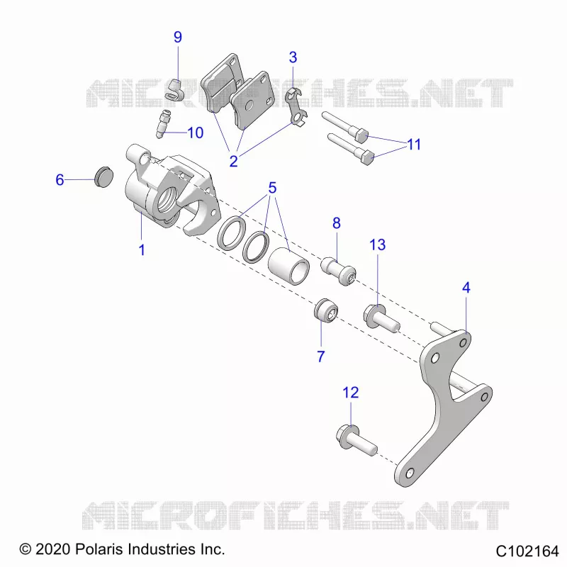 BRAKES, BREMSZANGE HINTEN
