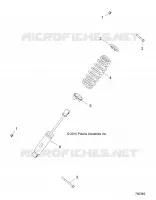 SUSPENSION, FRONT SHOCK MOUNTING